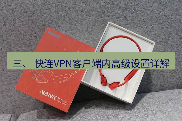 快连 三、 快连VPN客户端内高级设置详解