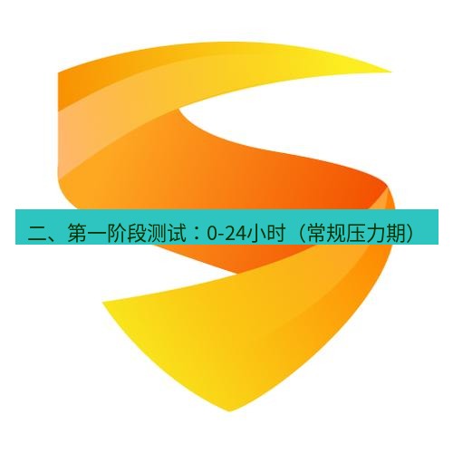 快连 二、第一阶段测试：0-24小时（常规压力期）