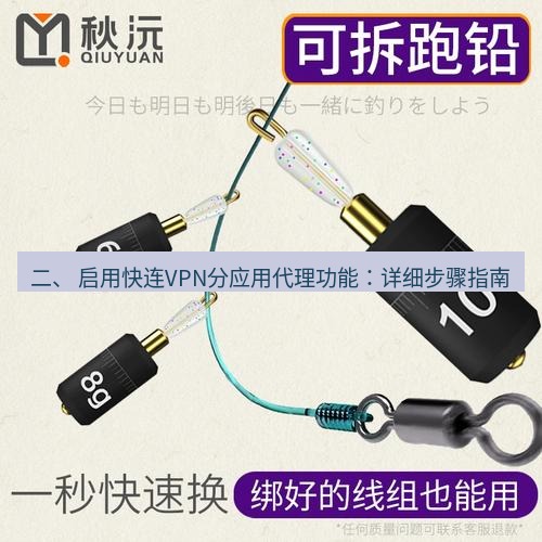 快连 二、 启用快连VPN分应用代理功能：详细步骤指南