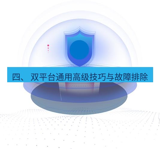 快连 四、 双平台通用高级技巧与故障排除