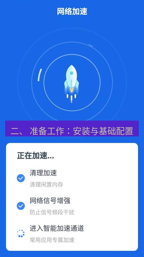 快连 二、 准备工作：安装与基础配置